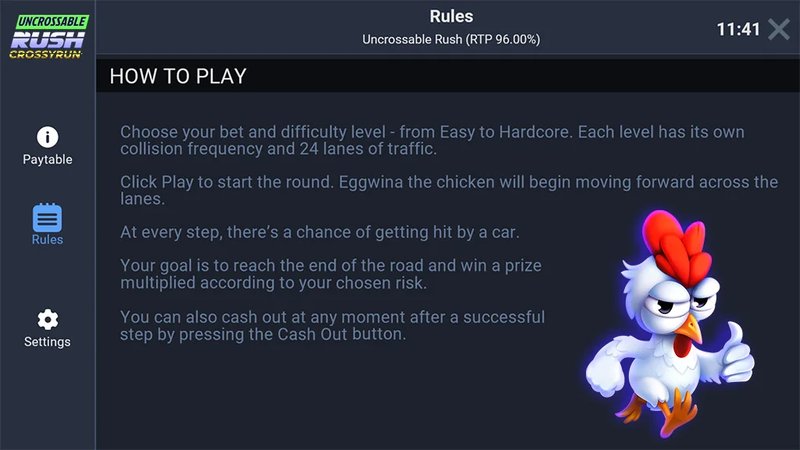 Guide to uncrossable rush Guide to uncrossable rush